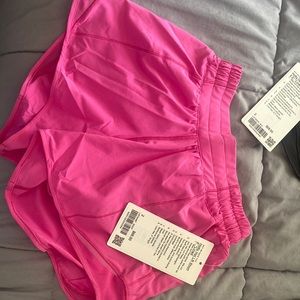 Hotty hot short 4” lined lululemon shorts